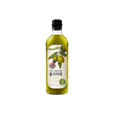 백설 엑스트라버진 압착 올리브유, 900ml, 1개