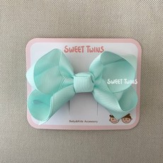 Sweet Twins 歐美緞帶蝴蝶結髮夾