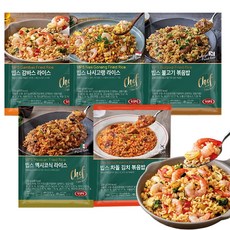 [VIPS] 빕스 볶음밥 5종 230g 5개 혼합세트, 1세트