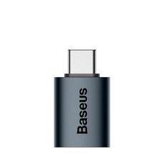 倍思 精巧系列 TypeC轉USB OTG轉接頭 傳輸充電轉換器, 藍色, 28mm, 1個