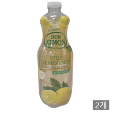 돈시몬 착즙 레몬에이드, 2개, 1.5L