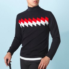 MASTER BEAR 冬季男士高爾夫針織 T 恤 Raised Golf Wear SM FW041