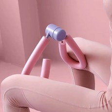 모든 케겔 허벅지 운동기구 골반 홈트 힙업 홈트레이닝 몸매관리 필라테스 근력 코어, 핑크