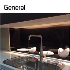 富爾康 國產廚房不鏽鋼冷熱水龍頭，無鉛檯面式，MJ-021BN，名將系列, 1個