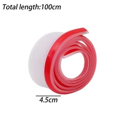 소프트 고무 창문 차단 바 방수 씰링 물 비 보드 밀봉 스트립 발코니, 03 200cm- (2 Rolls), 03 A-Width- 4.5cm