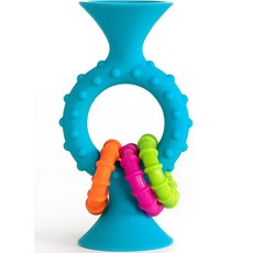 스퀴즈 핍스 퀴즈 룹스 딸랑이, 블루, 1개