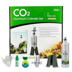 ISTA 伊士達 1L CO2 鋁瓶氣瓶組, 1個, I-679/1LCO2上開鋁瓶全套組減壓