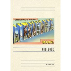 (영문도서) Vintage Lined Notebook Greetings from Alexaaandria Paperback, Found Image Press, English, 9798385426546
