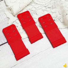 GOS 브라연장후크 브래지어연장후크2단 레드 브라후크