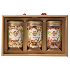 周周生活綜合堅果禮盒 (杏仁果 腰果) - 低溫烘焙原味健康 台灣三節伴手禮/企業贈禮推薦, 1個