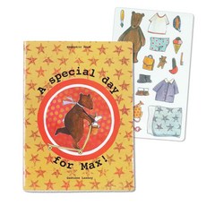 EGMONT TOYS比利時艾格蒙繪本風翻頁故事磁鐵書-馬克斯系列, 特別的日子, 馬克斯系列