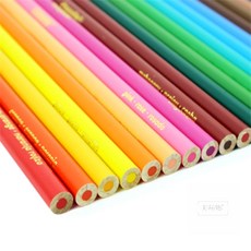 경희의마실 일반색연필 24색 그림그리기, 1개, 24개