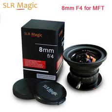 SLR 매직 MFT 카메라 렌즈 수동 초점 고정 프라임 초광각 M4/3 마운트 파나소닉 올림푸스 8mm F4.0