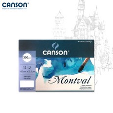 Canson 캔손 몽발 엽서팩 300g 10.5x15.5 12매입, CAPC-MONT 엽서팩, 상세설명 참조, CAPC-MONT 엽서팩