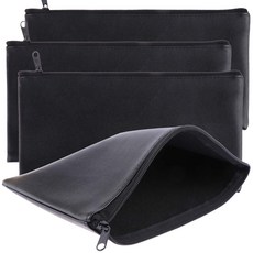 통니안 은행 가방 돈 주머니 인조 가죽 보안 예금 가방 현금 Tongnian Bank Bag Money Pouch Leatherette Security Deposit Bags Ut