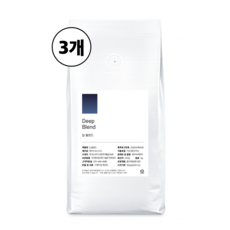올데이커피 고소한 딥 블렌드 원두 커피, 홀빈(분쇄안함), 1kg, 3개