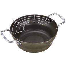 펄금속 튀김쿡 철제단포함양수튀김냄비20cm HB1374, 1개