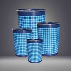 실크링 오픈형 휴지통 화장실 쓰레기통 쓰레기통이동용