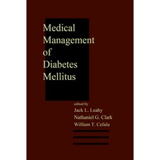 (영문도서) Medical Management of Diabetes Mellitus Hardcover, CRC Press, English, 9780824788575
