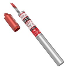 TIG 용접 텅스텐 전극 2% 토리에이티드 5팩 1/16인치 & 5팩 3/32인치x7인치 모음 사이즈(레드 EWTh-2) YESWELDER, 레드