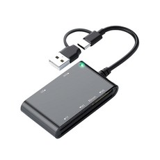 聆翔 六合一讀卡機, 1個, 六合一晶片讀卡機