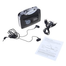 iPod Converter와 호환되는 휴대용 USB 카세트에서 MP3로 W/A 아날로그 MP3 오디오 레코더와 호환됩니다, One piece