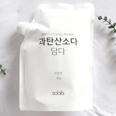 소비아 과탄산소다 담다 세제, 5개, 1kg