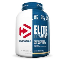 Dymatize ELITE乳清蛋白粉, 香草蛋糕, 1入, 2.3 公斤