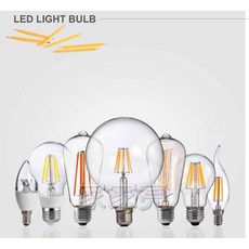(A Light)附發票 MARCH LED 燈絲燈 E27 仿鎢絲 愛迪生 燈泡 ST64 長笛, 1個, 801-81 | 4W,3000k 黃光