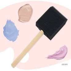 자깡몰 스폰지 붓 5cm 미술용 스펀지붓