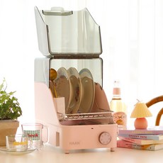 HAANEZ 餐具烘乾機 粉色, HED-1100P