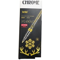 leto 鍍鉻補漆筆, 圓頭1.0mm金LT-1112