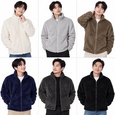 [메가세일] 남성 방한 플리스 후리스 집업자켓 6종택1
