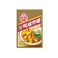 오뚜기 백세카레 과립형 약간매운맛, 100g, 2개