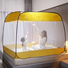 원터치모기장 로얄다이아 체크모기장 텐트형모기장, 민들레 모기장