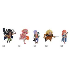 《$uper Toys》海賊王 航海王 WCF 諸神峽谷事件2 公仔 模型 凱多 大媽, 1個, <一套5款>
