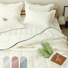 [아토앤알로] 햄프 삼베리플 여름이불 SSQ