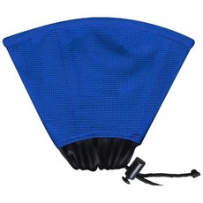 【KONG】EZ soft 伊莉莎白帆布柔軟頭套 寵物頭套 防舔咬頭套 柔軟頭套 犬貓頭套 寵物防舔頭套, 藍色