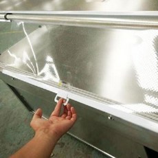 마트 냉장 투명 진열 커튼 롤스크린 업소 쇼케이스 커버 오픈냉장커튼 95 구멍없는 제품