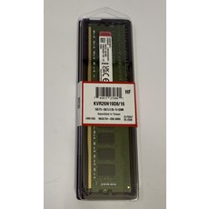 金士頓 Kingston KVR26N19D8/16 16GB DDR4 2666MHz 桌上型電腦記憶體, 1個