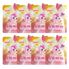 NEW 캐치티니핑 하츄핑의 사우어 4D젤리, 42g, 8개, 새콤한