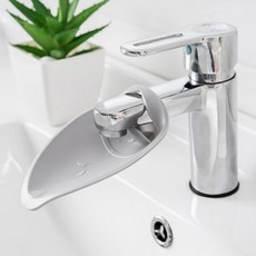 어린이제품인증 유아 어린이 수도꼭지 수도꼭지연장 유아수전 탭, 아이보리, 1개