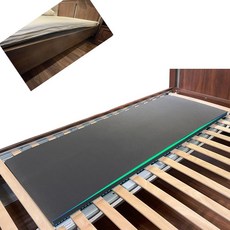 CAICFYIN 50D 고밀도 스폰지 처짐 매트리스 서포트 - 밑용 5.1cm(2인치) 두께의 블랙 침대 보드 및 가라앉는 침대를 고정하기 위한 단단한 지지 패드(깊이 2.5