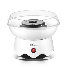 솜사탕기계 대형 식품 등급 스플래시 방지 플레이트 효율적인 가열 하드 및 무설탕 DIY 휴대용 코튼 캔디 기계, [02] A400 white, [02] EU