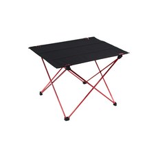 쿨맨 백패킹 초경량 캠핑 테이블, 레드