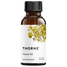 THORNE RESEARCH 維生素 K2 1 Fluoz 30ml, 1罐