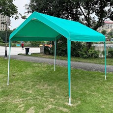 간이주차장 캐노피 파고라 비가림막 대형 임시 비가림막파고라 이동식 차고지 전원주택, 3*3 노점상 아쿠아블루