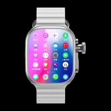 5G 스마트워치 GPS 방수 화면 S15ultra W527, 표준 패키지, 실버 S12 4G+32G 1200mAh
