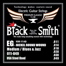 BlackSmith 電吉他弦 NW1046 韓國品牌, 1個, NW-1149