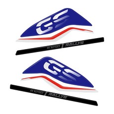 R1250GS R 1250 GS 어드벤처 오토바이 액세서리 3D 송진 스티커 탱크 패드 보호 키트, handguard -A